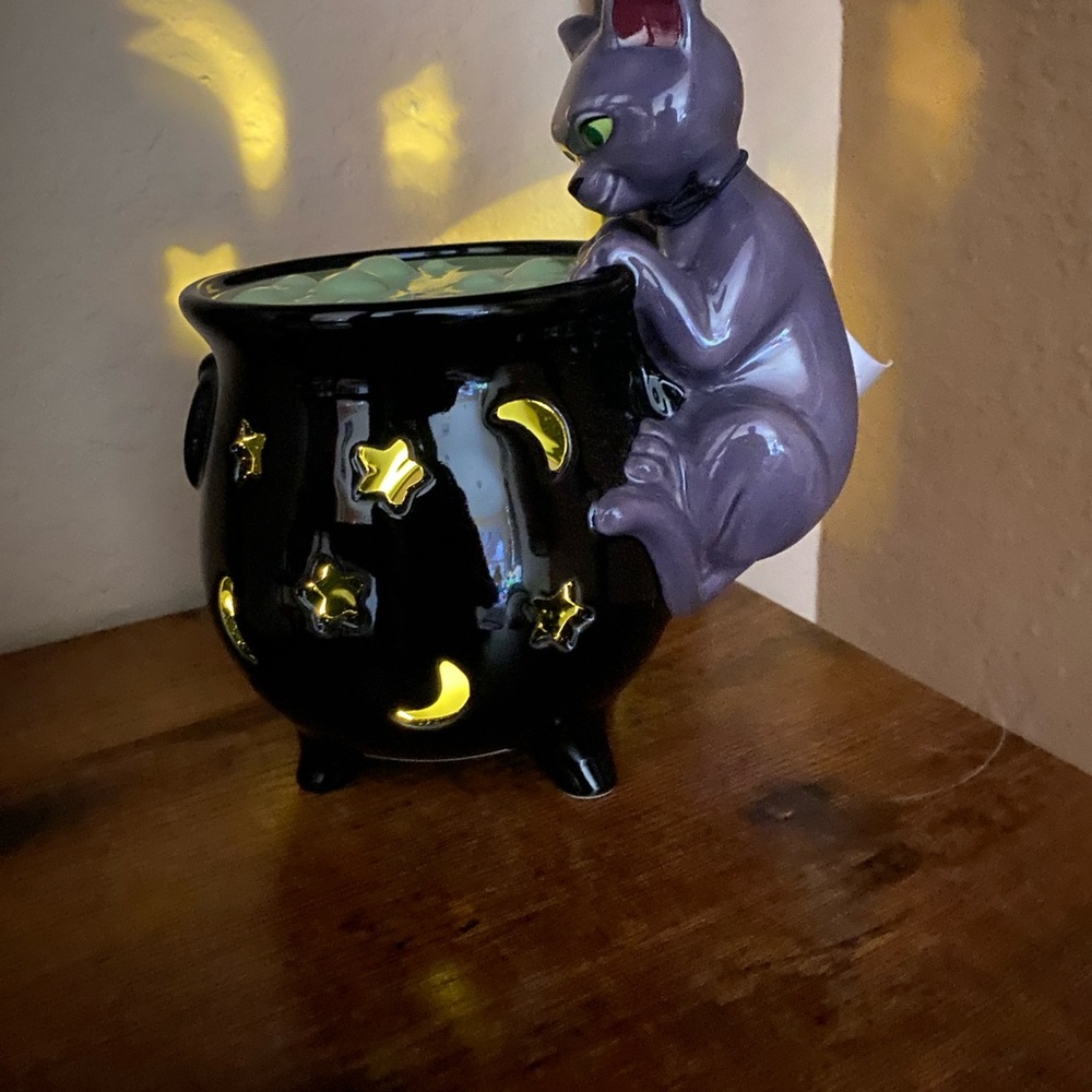 Disney Hocus Pocus Binks Black and Purple Cauldron